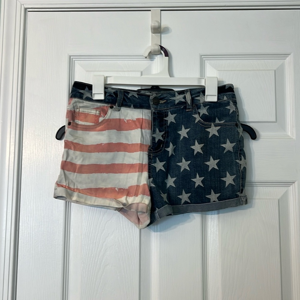 USA denim shorts
